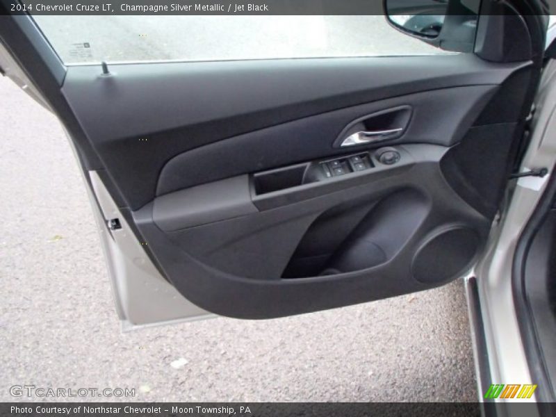 Champagne Silver Metallic / Jet Black 2014 Chevrolet Cruze LT