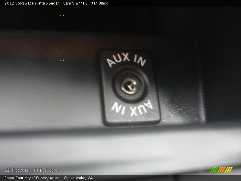 Candy White / Titan Black 2012 Volkswagen Jetta S Sedan