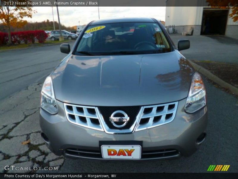 Platinum Graphite / Black 2012 Nissan Rogue S AWD