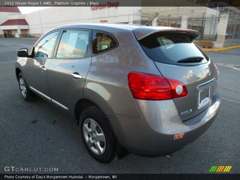 Platinum Graphite / Black 2012 Nissan Rogue S AWD