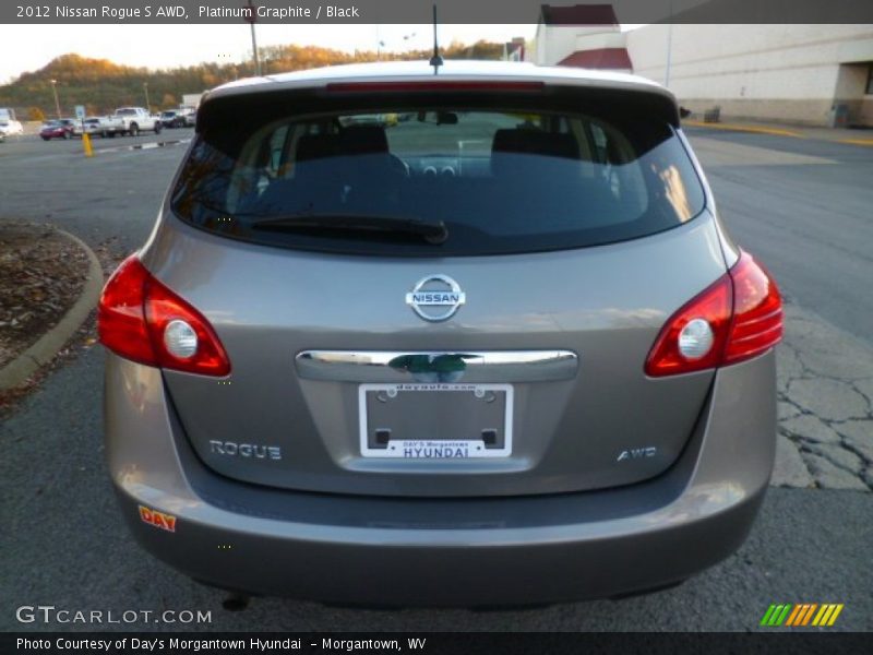 Platinum Graphite / Black 2012 Nissan Rogue S AWD