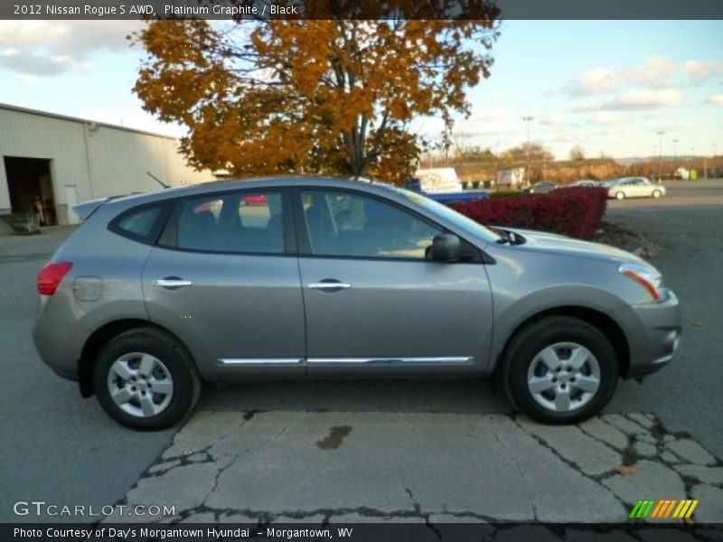 Platinum Graphite / Black 2012 Nissan Rogue S AWD