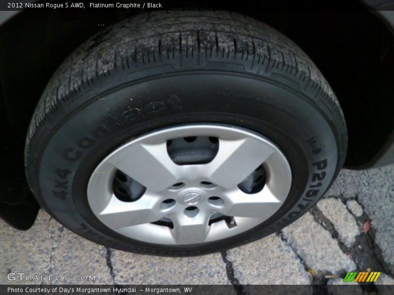 Platinum Graphite / Black 2012 Nissan Rogue S AWD