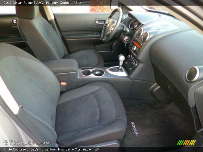 Platinum Graphite / Black 2012 Nissan Rogue S AWD