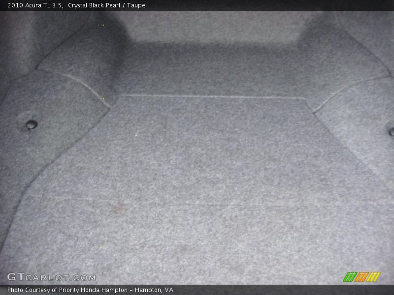 Crystal Black Pearl / Taupe 2010 Acura TL 3.5