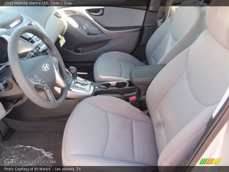 Silver / Gray 2013 Hyundai Elantra GLS