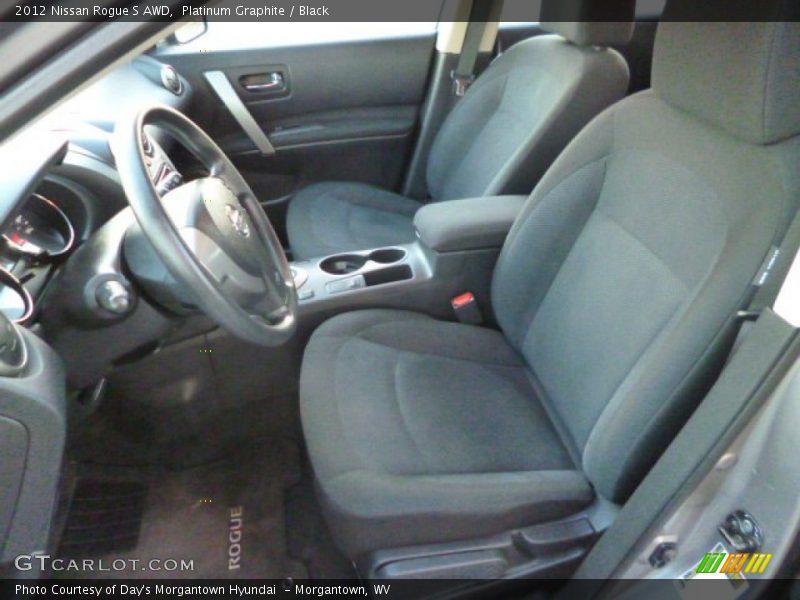 Platinum Graphite / Black 2012 Nissan Rogue S AWD