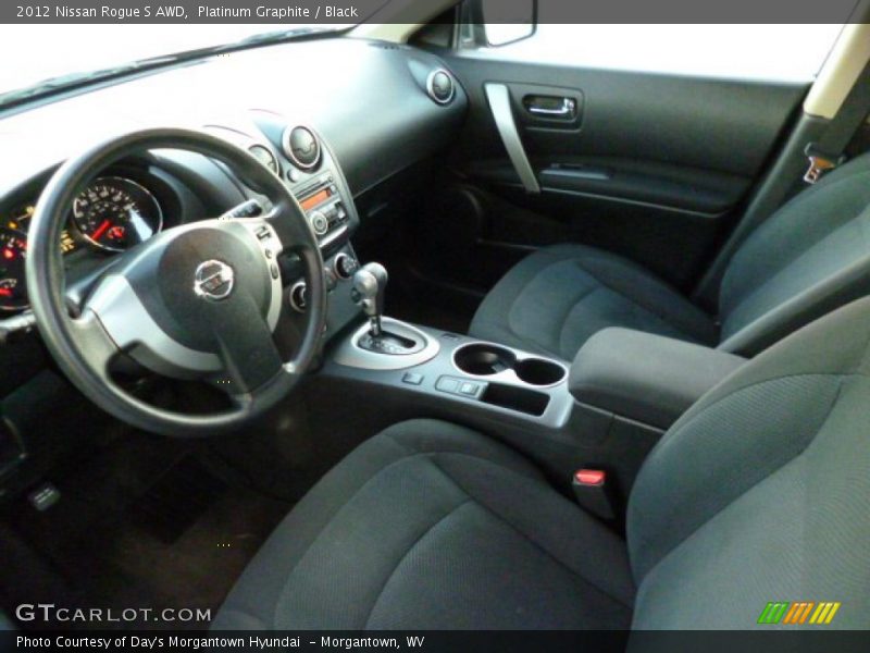 Platinum Graphite / Black 2012 Nissan Rogue S AWD