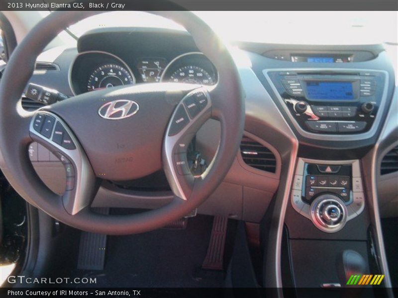 Black / Gray 2013 Hyundai Elantra GLS