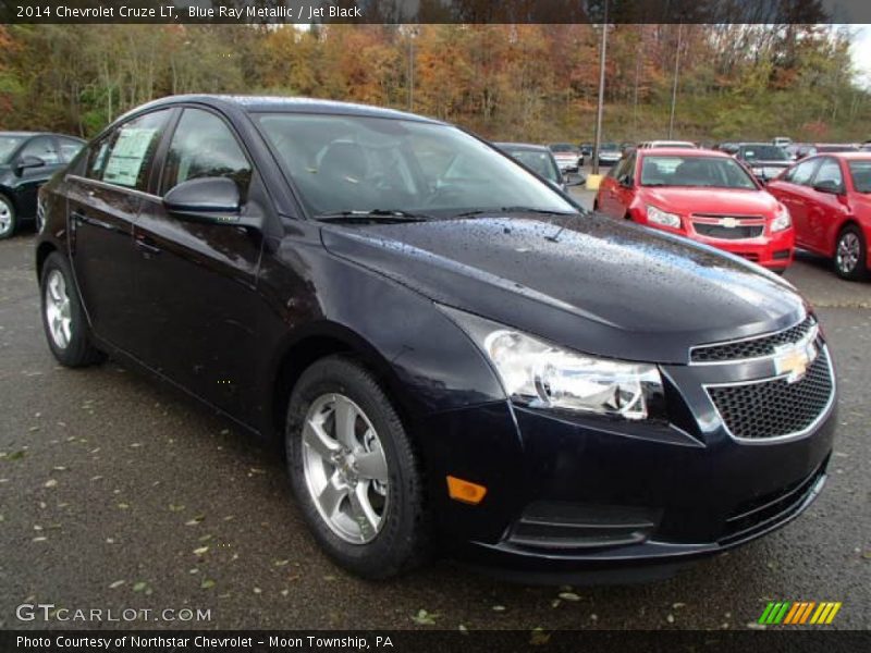 Blue Ray Metallic / Jet Black 2014 Chevrolet Cruze LT