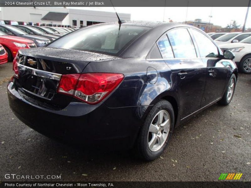 Blue Ray Metallic / Jet Black 2014 Chevrolet Cruze LT