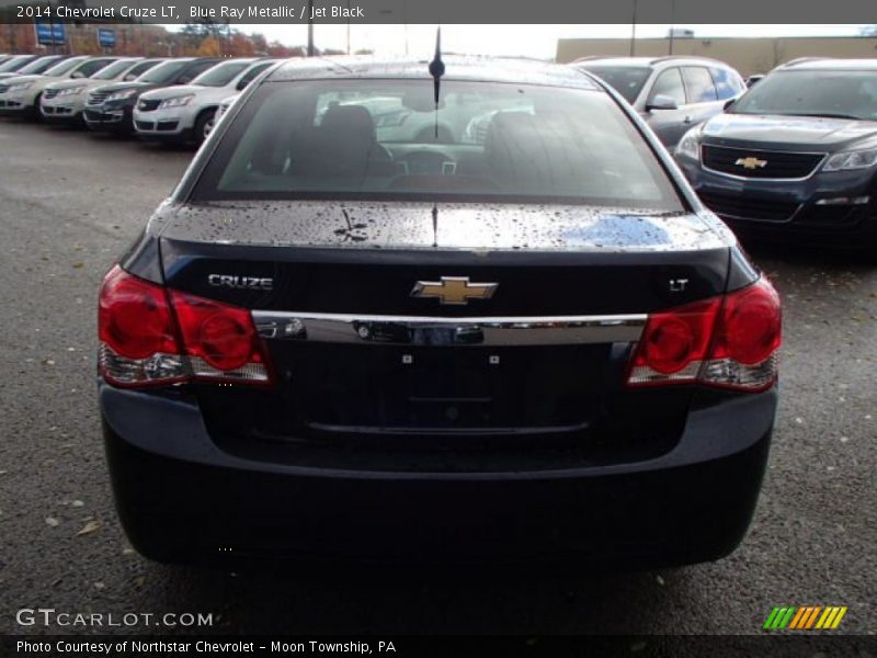 Blue Ray Metallic / Jet Black 2014 Chevrolet Cruze LT