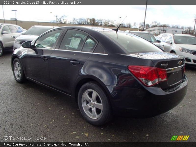 Blue Ray Metallic / Jet Black 2014 Chevrolet Cruze LT