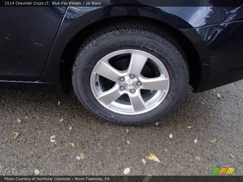 Blue Ray Metallic / Jet Black 2014 Chevrolet Cruze LT