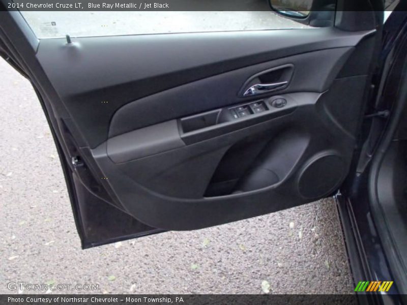 Blue Ray Metallic / Jet Black 2014 Chevrolet Cruze LT