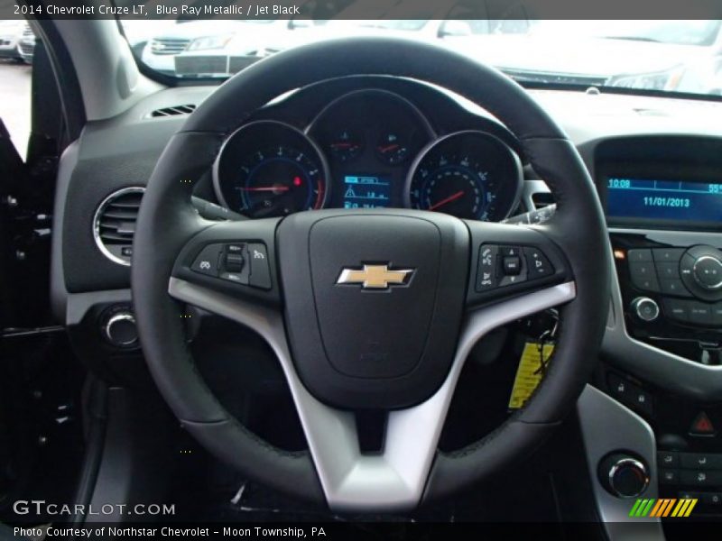 Blue Ray Metallic / Jet Black 2014 Chevrolet Cruze LT