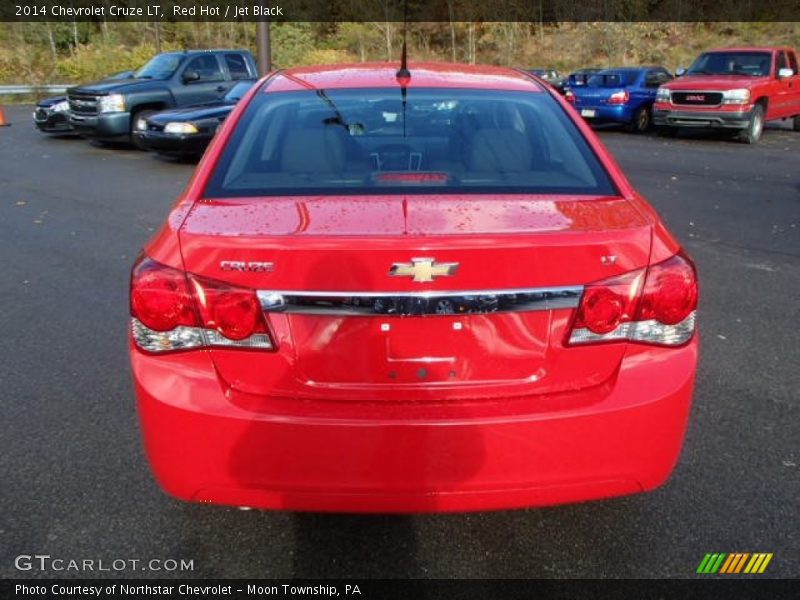 Red Hot / Jet Black 2014 Chevrolet Cruze LT