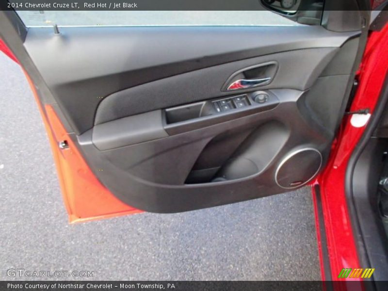 Red Hot / Jet Black 2014 Chevrolet Cruze LT