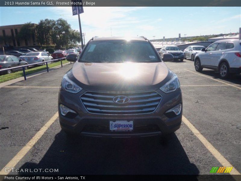 Frosted Mocha / Beige 2013 Hyundai Santa Fe GLS