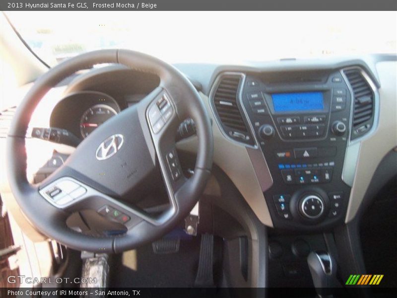 Frosted Mocha / Beige 2013 Hyundai Santa Fe GLS
