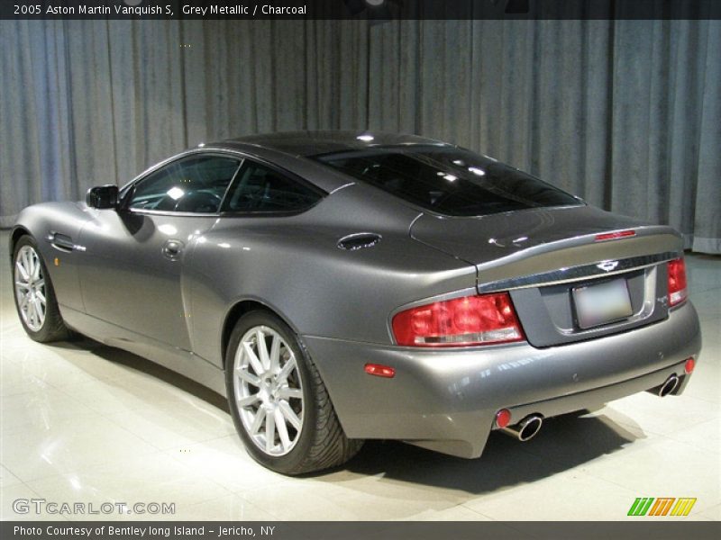 2006 Aston Martin Vanquish S, Grey/Black, Rear Left - 2005 Aston Martin Vanquish S
