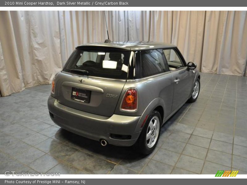 Dark Silver Metallic / Grey/Carbon Black 2010 Mini Cooper Hardtop