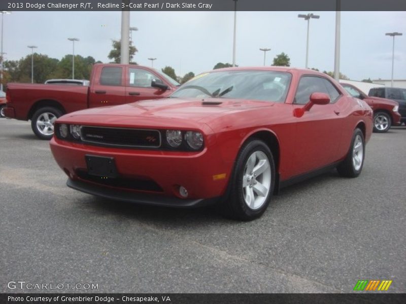 Redline 3-Coat Pearl / Dark Slate Gray 2013 Dodge Challenger R/T