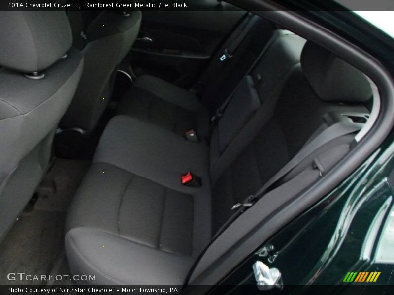Rainforest Green Metallic / Jet Black 2014 Chevrolet Cruze LT