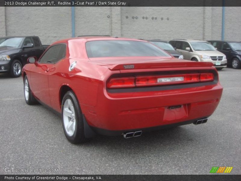 Redline 3-Coat Pearl / Dark Slate Gray 2013 Dodge Challenger R/T