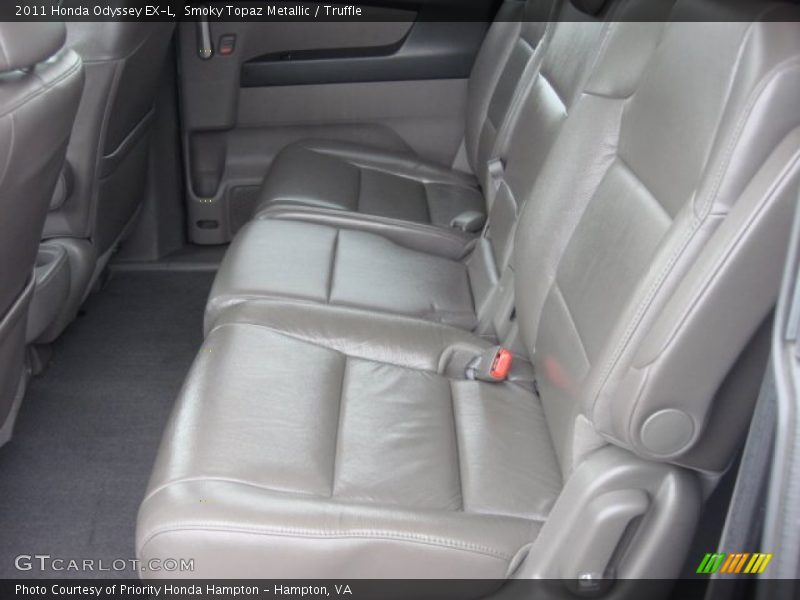 Smoky Topaz Metallic / Truffle 2011 Honda Odyssey EX-L