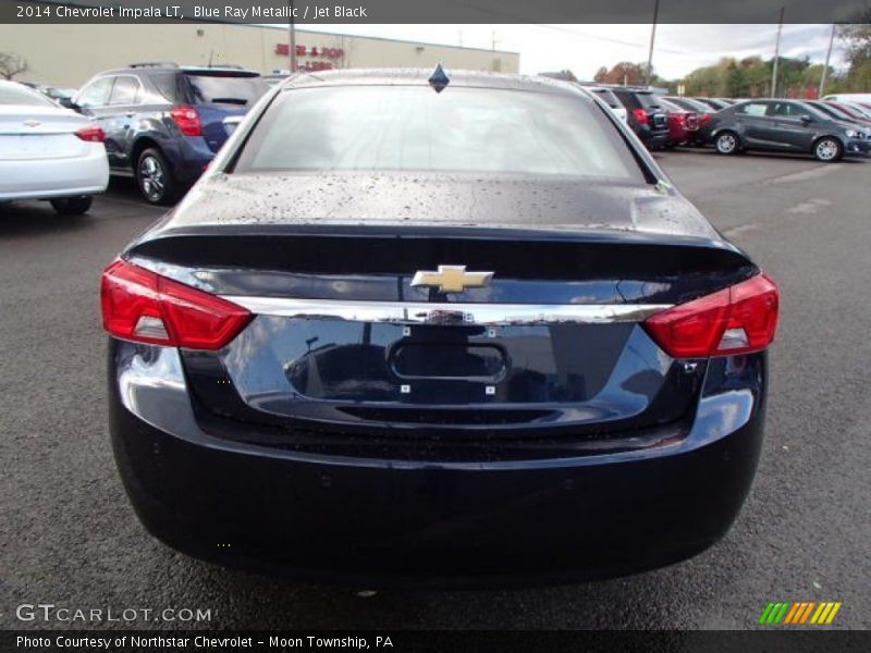 Blue Ray Metallic / Jet Black 2014 Chevrolet Impala LT