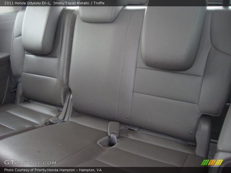 Smoky Topaz Metallic / Truffle 2011 Honda Odyssey EX-L