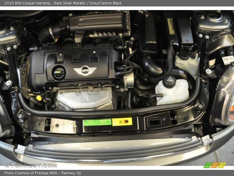 Dark Silver Metallic / Grey/Carbon Black 2010 Mini Cooper Hardtop