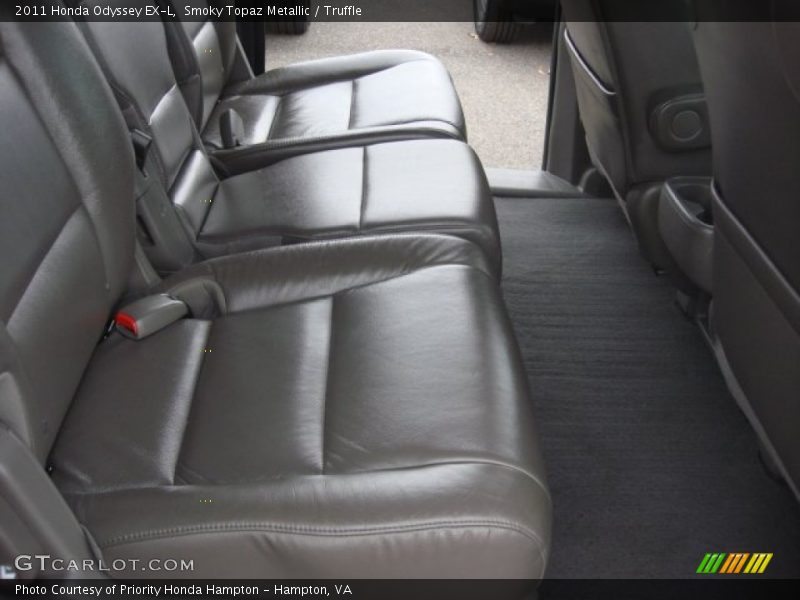 Smoky Topaz Metallic / Truffle 2011 Honda Odyssey EX-L