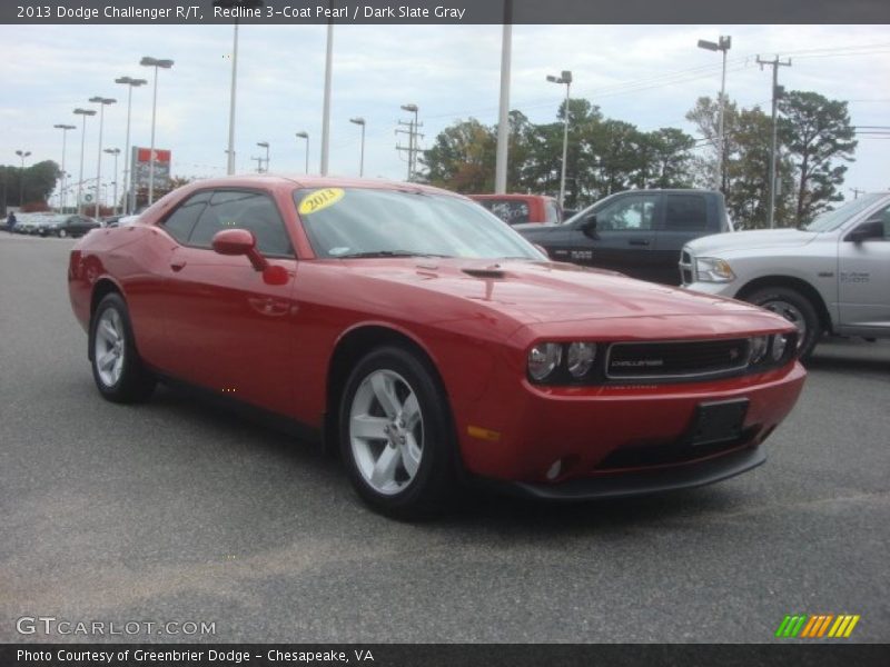 Redline 3-Coat Pearl / Dark Slate Gray 2013 Dodge Challenger R/T