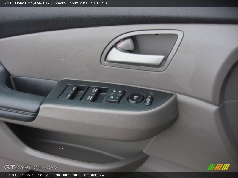 Smoky Topaz Metallic / Truffle 2011 Honda Odyssey EX-L