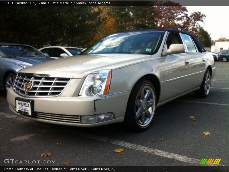 Vanille Latte Metallic / Shale/Cocoa Accents 2011 Cadillac DTS
