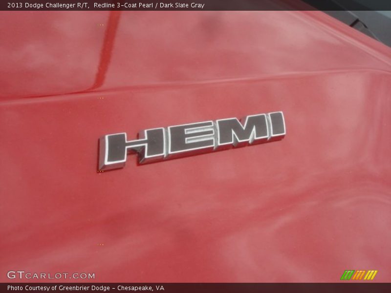 Redline 3-Coat Pearl / Dark Slate Gray 2013 Dodge Challenger R/T