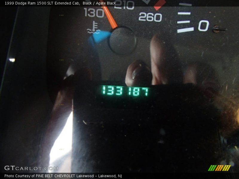 Black / Agate Black 1999 Dodge Ram 1500 SLT Extended Cab