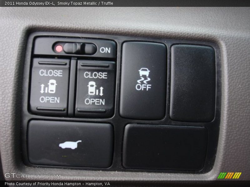 Smoky Topaz Metallic / Truffle 2011 Honda Odyssey EX-L