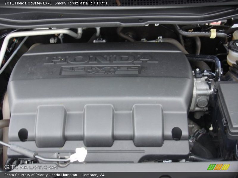 Smoky Topaz Metallic / Truffle 2011 Honda Odyssey EX-L