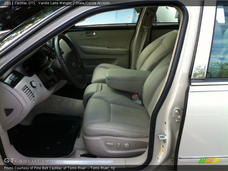 Vanille Latte Metallic / Shale/Cocoa Accents 2011 Cadillac DTS