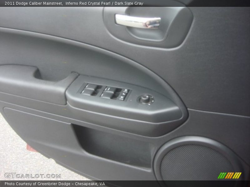 Inferno Red Crystal Pearl / Dark Slate Gray 2011 Dodge Caliber Mainstreet