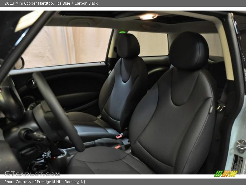 Ice Blue / Carbon Black 2013 Mini Cooper Hardtop