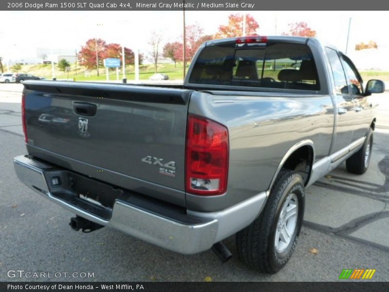 Mineral Gray Metallic / Medium Slate Gray 2006 Dodge Ram 1500 SLT Quad Cab 4x4