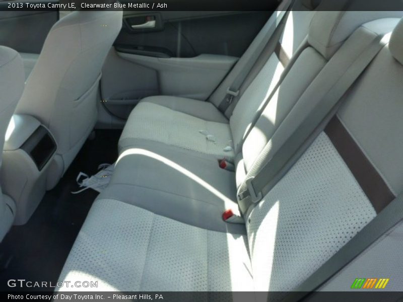 Clearwater Blue Metallic / Ash 2013 Toyota Camry LE