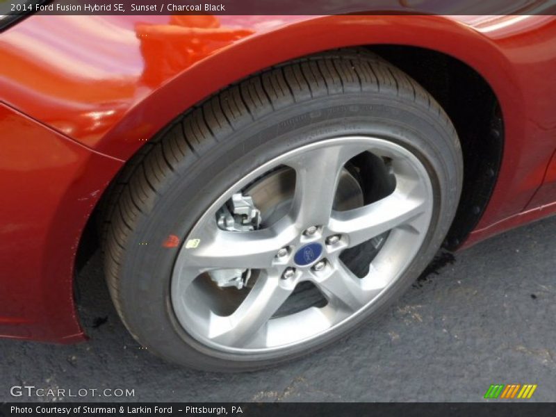  2014 Fusion Hybrid SE Wheel