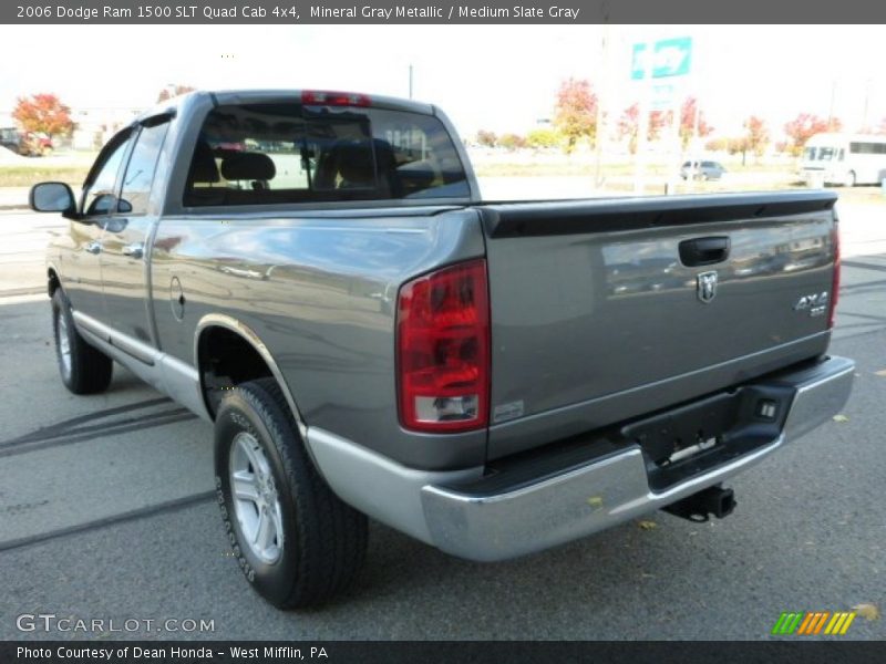 Mineral Gray Metallic / Medium Slate Gray 2006 Dodge Ram 1500 SLT Quad Cab 4x4