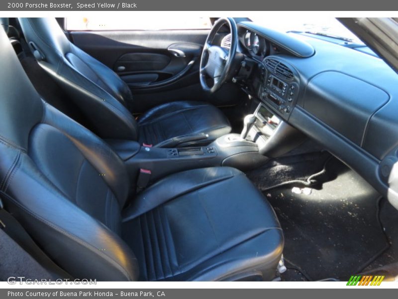 Speed Yellow / Black 2000 Porsche Boxster