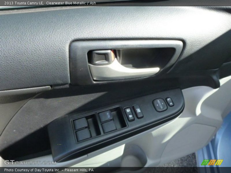 Clearwater Blue Metallic / Ash 2013 Toyota Camry LE